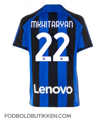 Inter Milan Henrikh Mkhitaryan #22 Hjemmebanetrøje 2022-23 Kortærmet